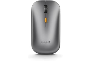 ProtoArc Bluetooth Wireless Mouse, EM18 Portable Mouse for Laptop/PC/MacBook/iPad, Quiet Clicks, Multi-Device Bluetooth & 2.4