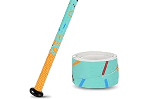 INSUM 1.1mm Bat Grip Tape, Greek Key Double-Stamping Textured, Baseball & Softball Bat Tape for All-Weather Performance, Non-Slip, Precut for Easy Install