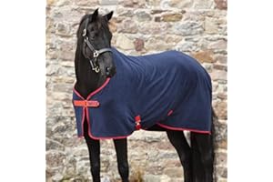Horseware Ireland Mio Fleece Cooler Navy/Red 75