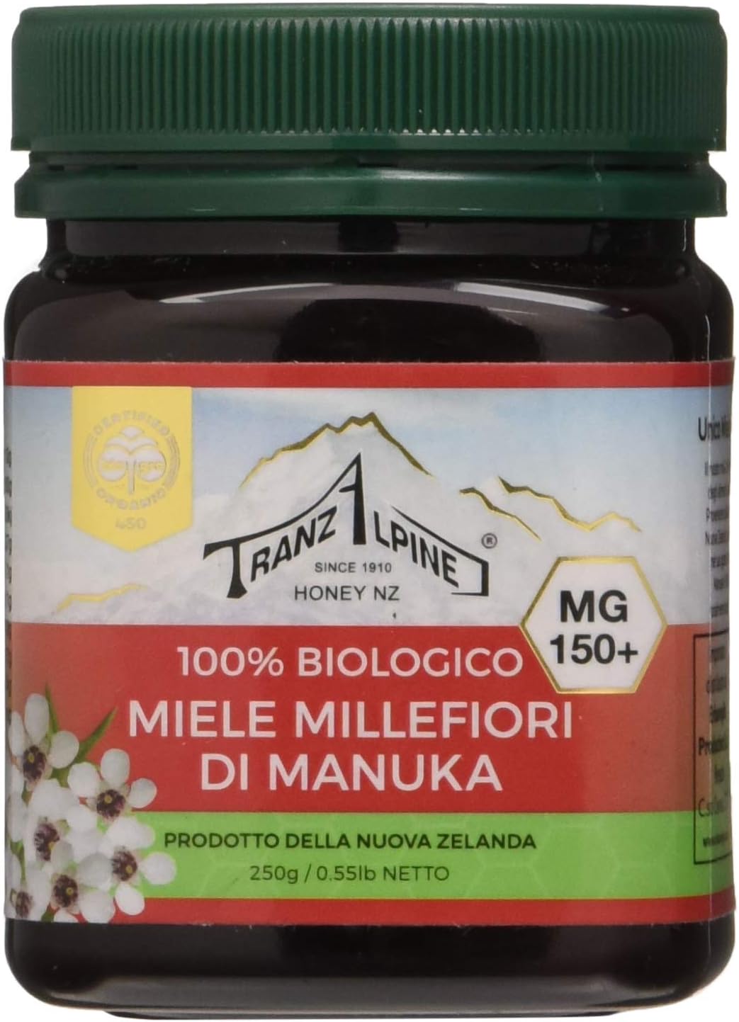 mieli manuka crudi biologici