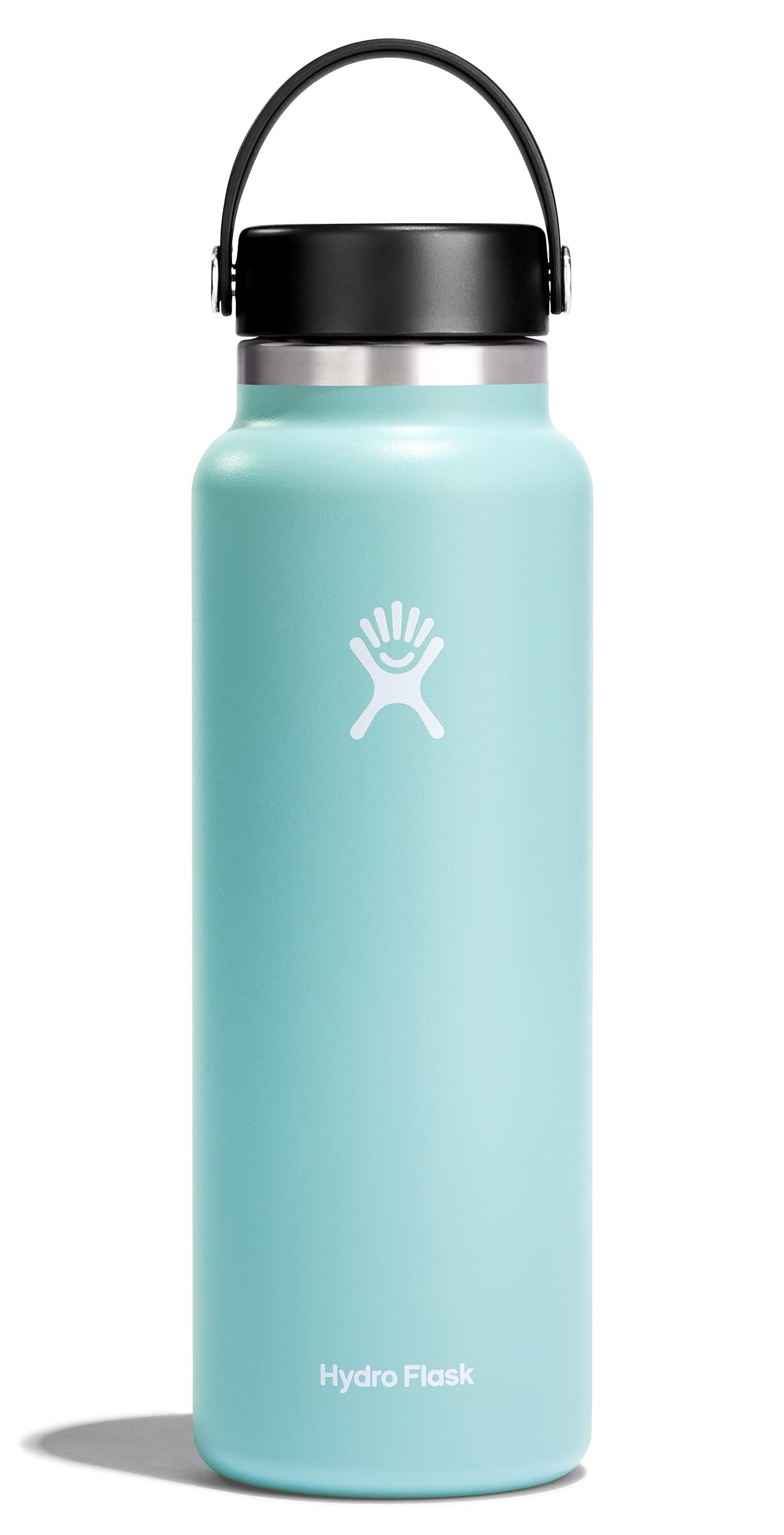 HYDRO FLASK - Water Bottle 1180 ml (40 oz) - Vacuum Insulated Stainless Steel Water Bottle with Leak Proof Flex Cap and Powder Coat - BPA-Free - Wide Mouth - Dew — image 1