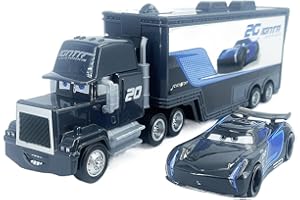 WISHLUCK Car Toy 2 3 Truck and Car Set, 1:55 Diecast Model Mini Vehical, Compact Portable & Collectible Car Toys for Kids Boy Birthday