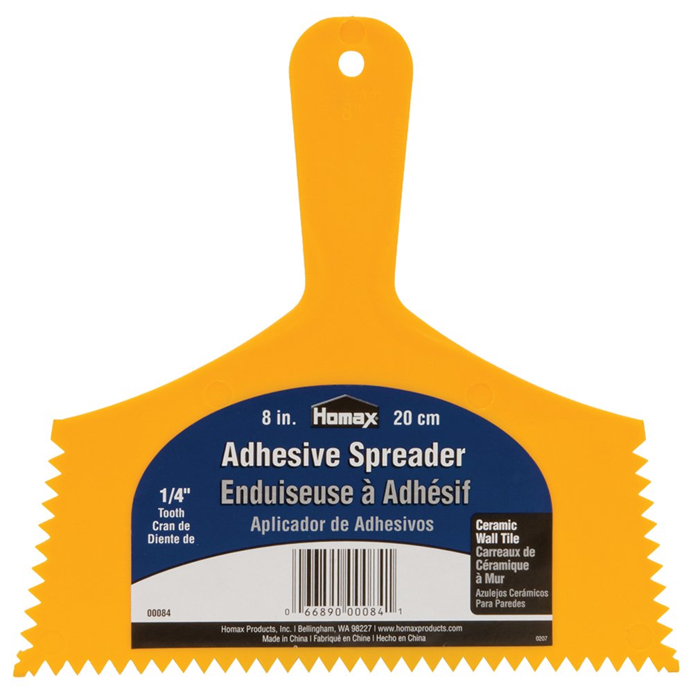 8” Homax 00084 Homax Adhesive Spreader (Pack of 6) Image