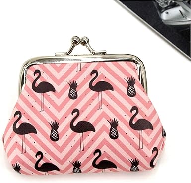 Yuexianghui Cute Girl S Coin Purse Women Cartoon Pu Leather Flamingo S Coin Wallet Ladies Clutch Change Purse Female Coins Bag Pouch Flamingo 11 At Amazon Women S Clothing Store