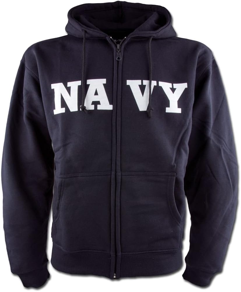 navy blue sweatshirt no hood