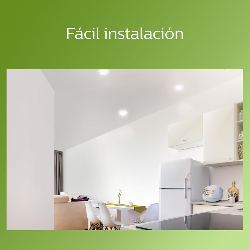 Plafón LED Integrado de Techo Meson, 7W, 1150 Lúmens, Luz Blanca Cálida 3000k, 17 cm Diámetro