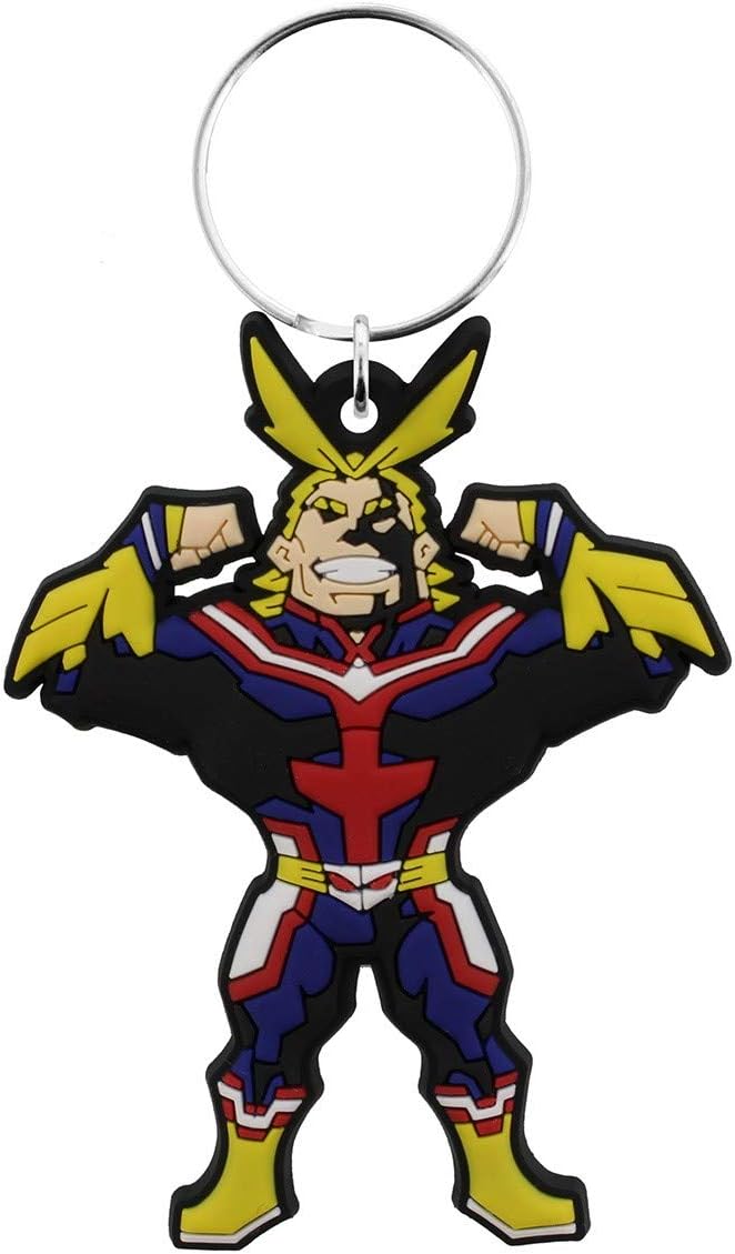 My Hero Academia (All Might 4.5 x 6cm Rubber Keychain, Multi-colour