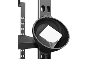HAIRUNFU Gym Chalk Bowl Container Magnetic Chalk Holder Black Weightlifting Workout Gym Chalk Blocks Storage Bowl Gym Accesso