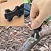 ECVILLA Paracord Bracelet Survival Bracelet with Compass, Fire Starter, Emergency Knife & Whistle (4PCS)