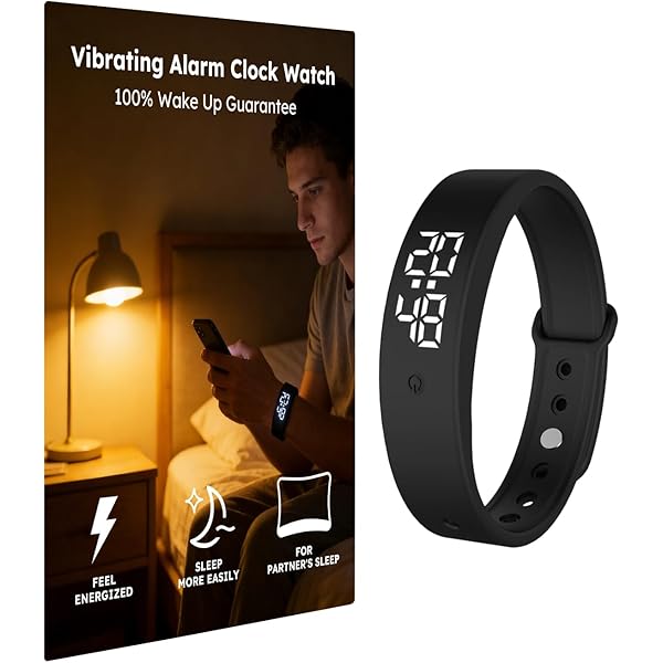 Amazon.com: eSeasonGear VB80 Vibrating Alarm Watch, Silent Vibration Shake Wake ADHD Medication Reminder (Blue-Large) : Clothing, Shoes & Jewelry Amazon.com: eSeasonGear VB80 Vibrating Alarm Watch, Silent Vibration Shake Wake ADHD Medication Reminder (Blue-Large) : Clothing, Shoes & Jewelry