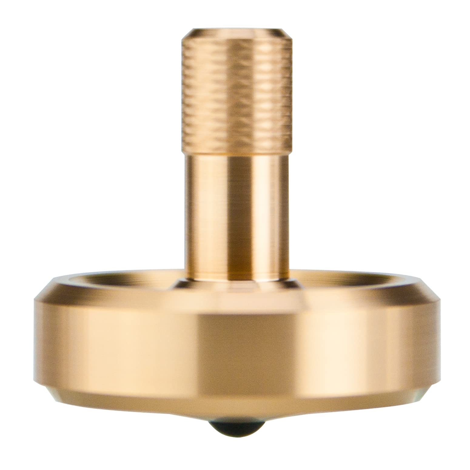 Spin Top Premium Brass Spinning Top: Deeply Engraved With