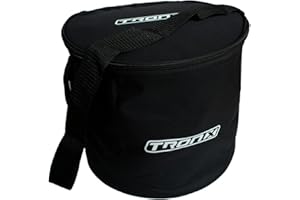 TronX Waterproof Hockey Puck Bag - Holds up to 50 Pucks - Equipment Carrying Bag for Hockey Pucks & Balls Black