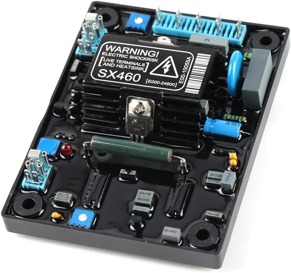 Broco Automatic Voltage Regulator, SX460 Voltage Regulator AVR Module for Brushless Generator up to 80kW Single-Phase ±1% Precision - Image 5