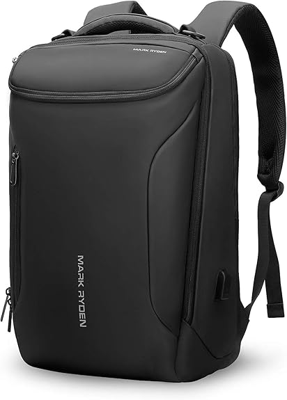 Amazon Mark Ryden バックパック防水 ビジネスリュック メンズ用 Ykkファスナー 30l大容量 盗難防止ラップトップバッグ17インチパソコン対応 黒 Mark Ryden マークライデン シューズ バッグ