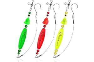 YOTO Santee Cooper Rig, Catfish Rig for Bank Fishing, Catfishing Tackle Rattler Floats, Chunky Rigs Catfish Equipment