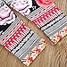 Little Big Sister Matching Clothes Romper T-shirt + Floral Pant + Headband Outfits Set (0-6M, Little Sister)