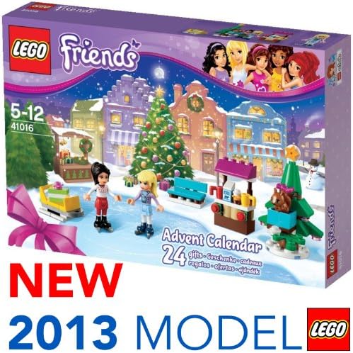 Lego New Friends Advent Calendar for Christmas Xmas 2013 24 Girls Gift Toy 41016 Cute Gift Special Day Fast Shipping Ship Worldwide From Hengheng Shop