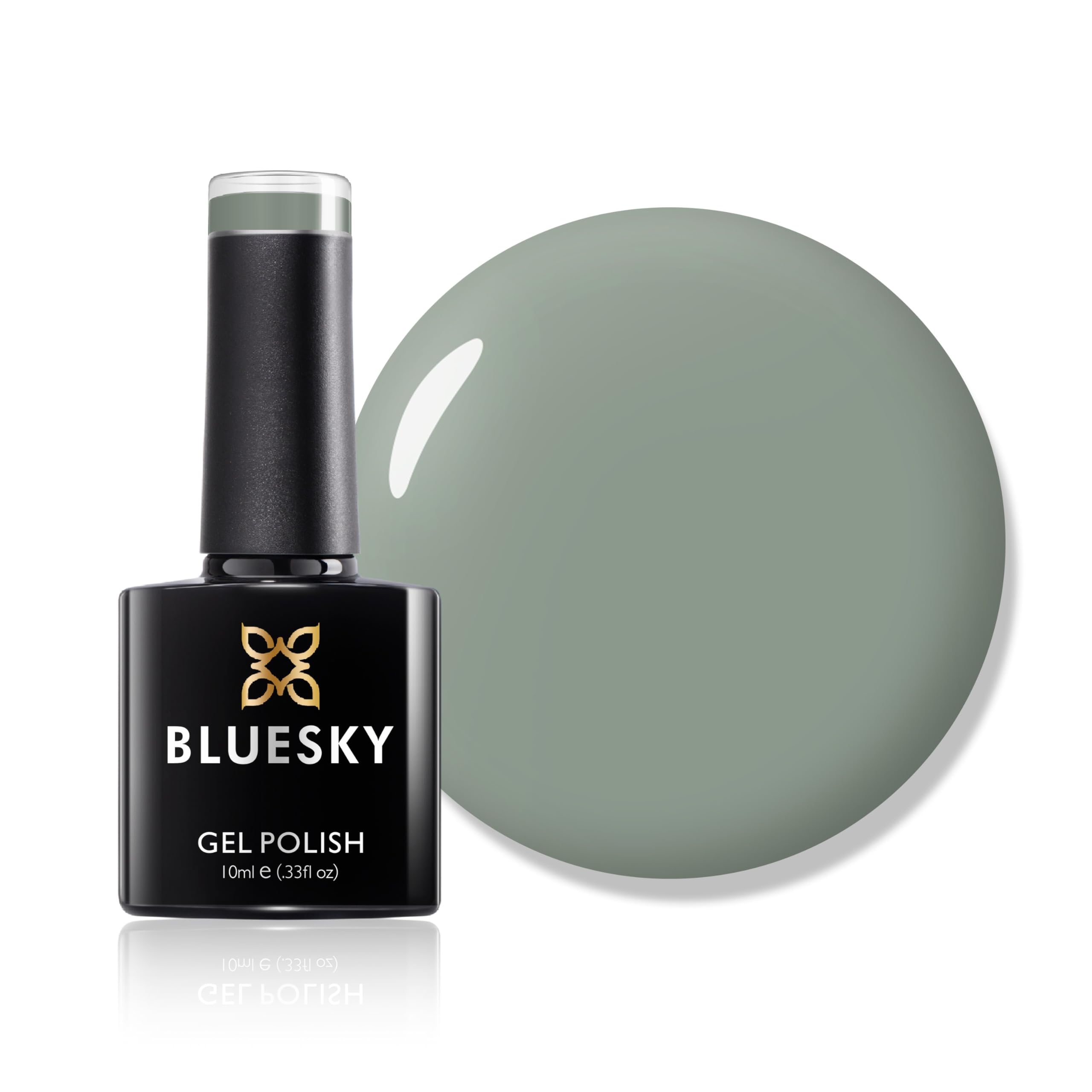 Bluesky Gel Nail Polish, Sage Scarf 80570, Green, Pistachio, Long Lasting, Chip Resistant, 10 ml (Requires Drying Under UV LED Lamp) — image 1