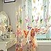 Daxin Butterfly Panel Scarf Window Curtain Screens Balcony Sheer Valances Home