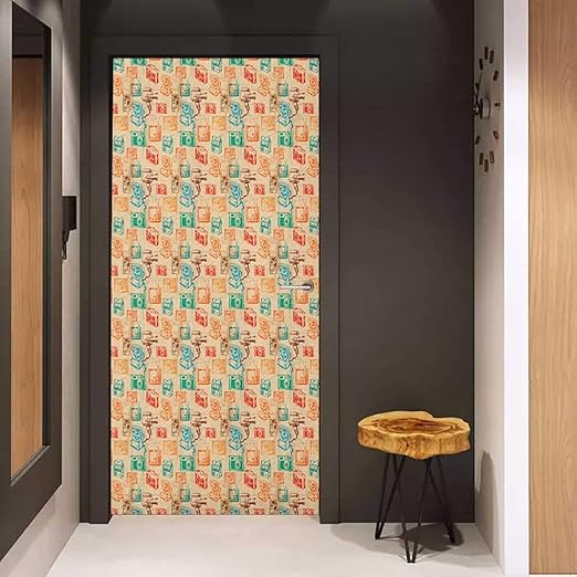 Amazon Com Onefzc Soliciting Sticker For Door Vintage Retro
