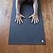 Extra Long Professional Yoga Mat, Extremely Durable, Non Toxic, Ashtanga Approved (Black)