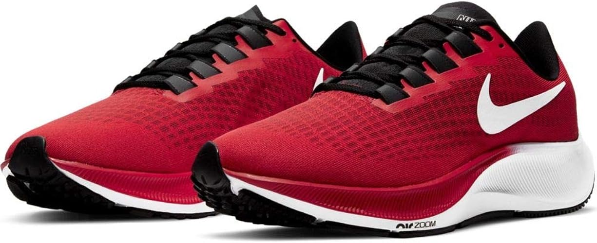 Amazon ナイキ メンズ ランニングシューズ エアズームペガサス37 ユニバーシティレッド ホワイト Bq9646 600 29 0cm Nike ナイキ ランニング