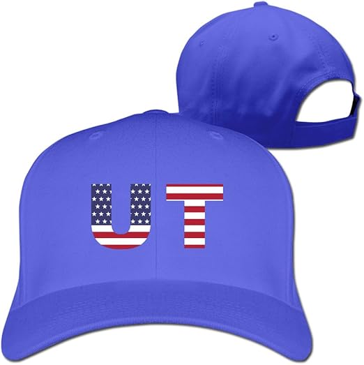 Ut State Of Utah Flag Adjustable Fitted Cap Baseball Hat