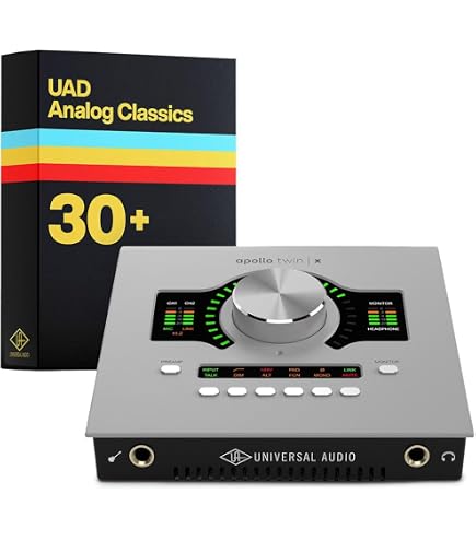 Amazon.com: Universal Audio Apollo Twin X Duo USB Heritage Edition