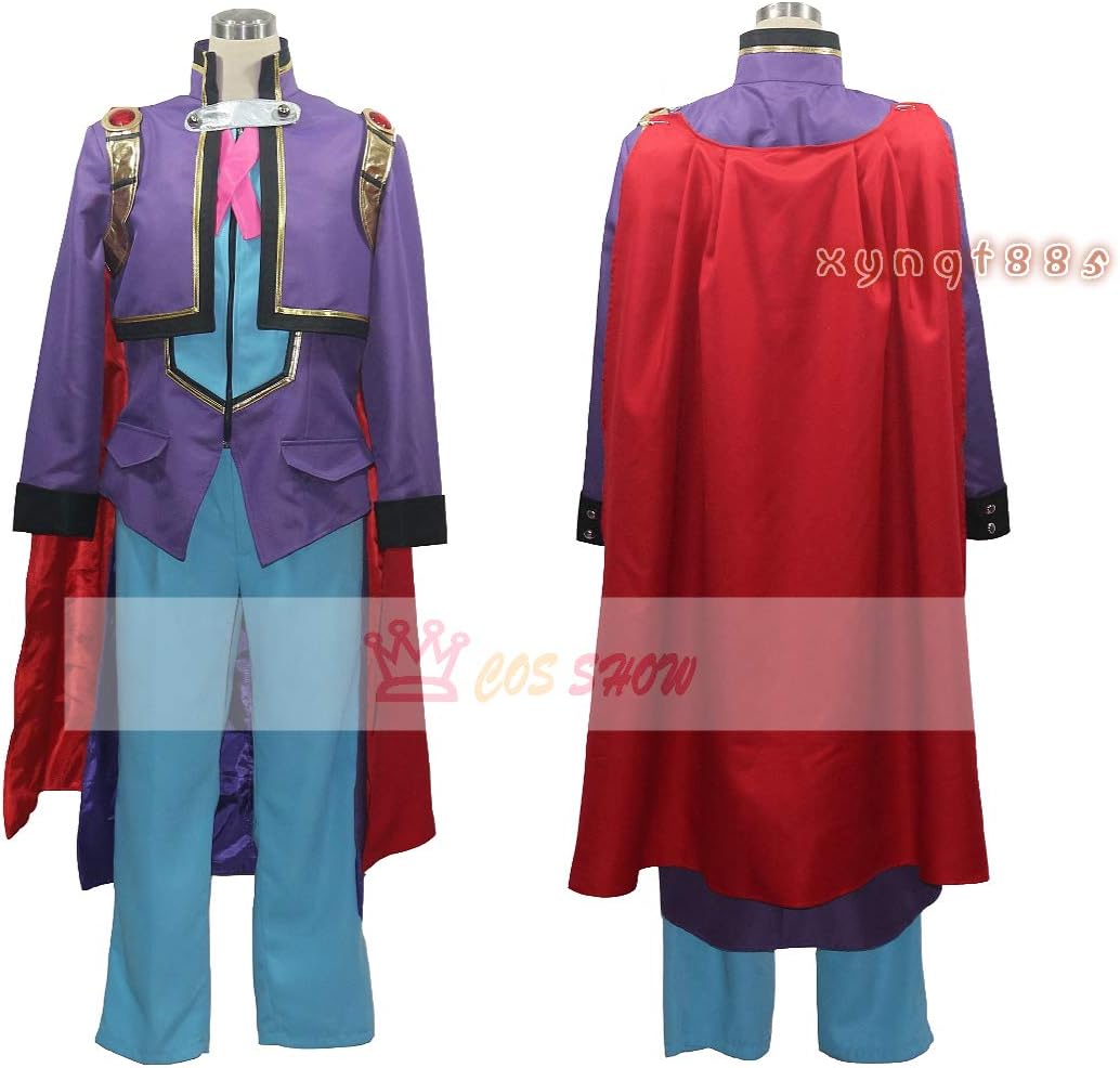 Amazon Cos Show 遊戯王arc V ユーリ コスプレ衣装 マント付き オーダーメイド製作 可能 仮装 イベント ハロウィン 男性m コスプレ 仮装 通販