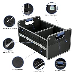 WINHUNT Car Trunk Organizer - Reinforced