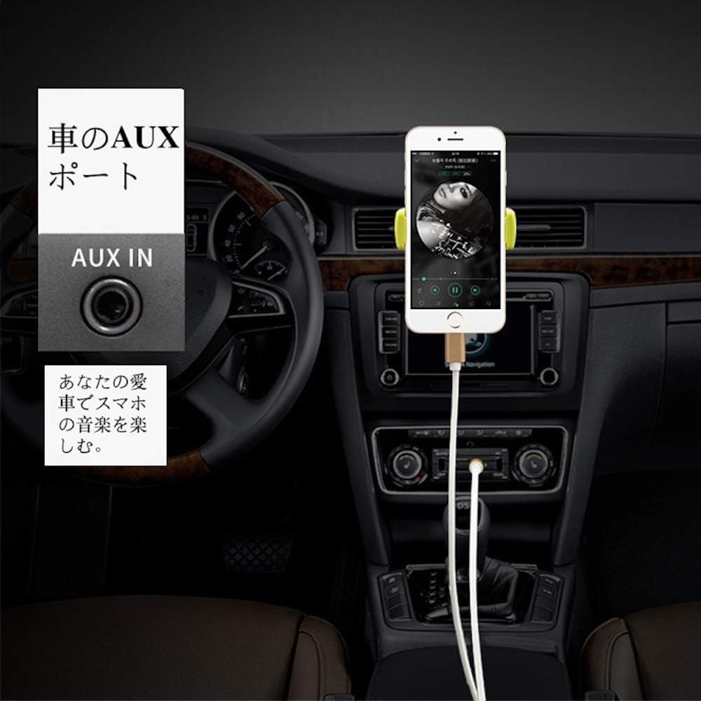 Amazon Co Jp Lerdithge Aux ケーブル 車 Iphone 車載用 オーディオケーブル ライトニング 交換 Ios13まで対応可能 高音質 音楽再生iphone 11 11 Pro Se Xs Max Xs Xr Ipadなど対応 1m ゴールド 家電 カメラ Amazon Co Jp Lerdithge Aux ケーブル 車 Iphone 車載用 オーディオケーブル ライトニング 交換 Ios13まで対応可能 高音質 音楽再生iphone 11 11 Pro Se Xs Max Xs Xr Ipadなど対応 1m ゴールド 家電 カメラ