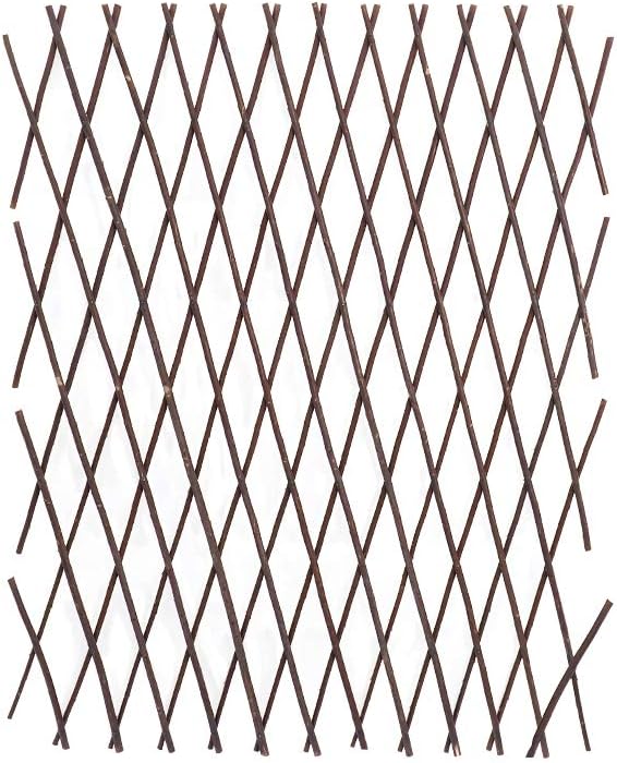 YATAI Wooden Fence Portable Expanding Wicker Garden Wooden Fence for Home Garden Villa Outdoor Decor (6)