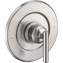 Robinet Douche Moen T2742bn Glyde - Nickel Brossé - Posi-temp - Tête 3 Pouces