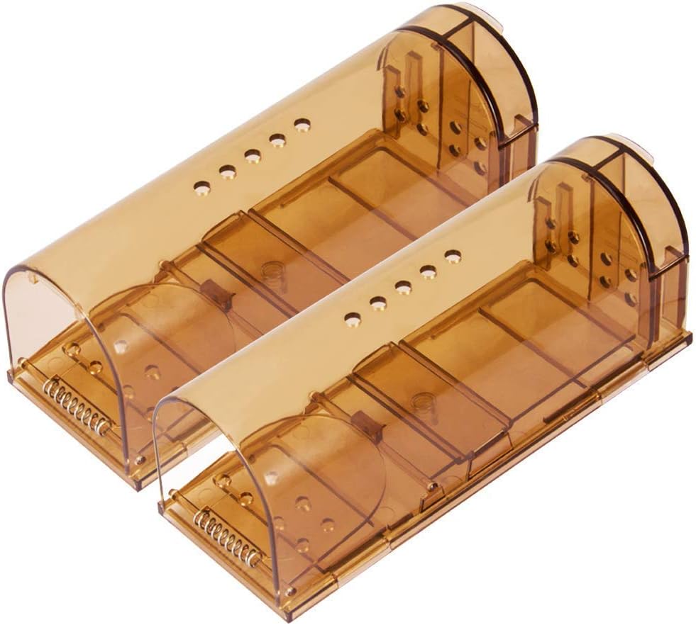 Thanos Smart Mouse Trap No Kill Mousetraps Live Catch That Works Safe for Home : Garden & Outdoor