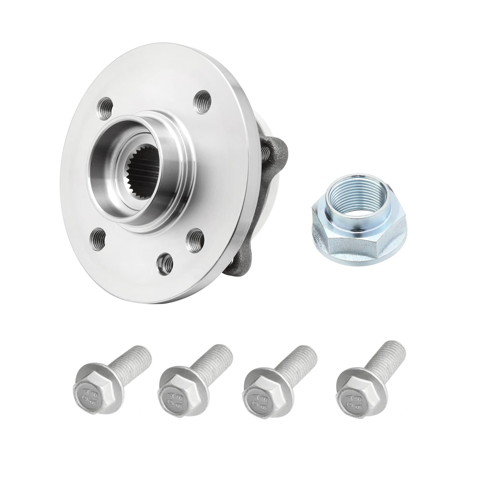 Front Wheel Bearing 31226756889 w/ABS For 2001-2007 Mini Cooper One & Works R50,R52,R53 From Madlife Garage