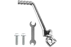 JOYYANGFANG 13mm Kick Starter Lever for 50cc 70cc 90cc 110cc 125cc Engine Pit Dirt Bike Motorcycle Lifan YX SSR XR50 CRF50 Thumpstar Atomik Parts Silver