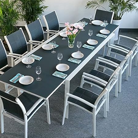 Lazy Susan Viola Tavolo E Sedie 10 Allungabile 300 Cm