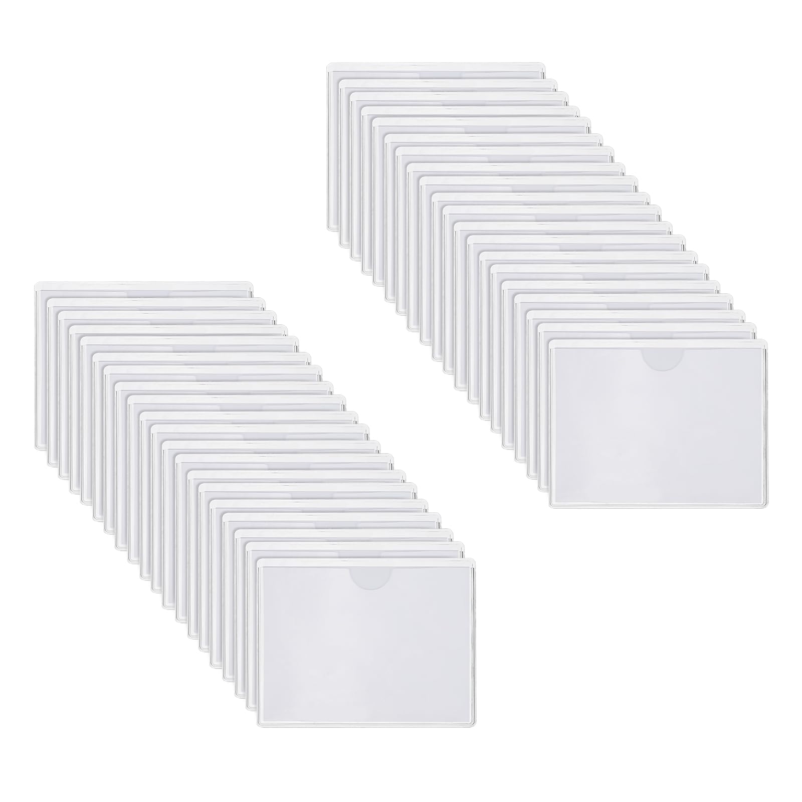 PATIKIL Card Storage Box for Trading Card, 600 + PU Leather Magnetic Closure Card Storage Deck Box Holder with 6 Divider Fit for Magic Games Card, Blue/Grey