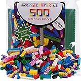 BUILDING BRICKS | 500 Pc Bulk Blocks | 10