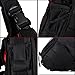 Camera Shoulder Bag DSLR SLR Travel Outdoor Portable Backpack Waterproof and Sling Bag Knapsack for Canon, Nikon, Sony, Olympus, Samsung, Panasonic, Pentax Camera and Camera Accessories (Black)