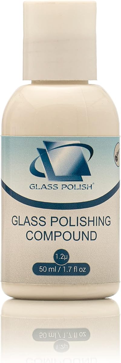 Glass Polish 1.7oz Cerium Oxide Glass Polishing Compound GP14003