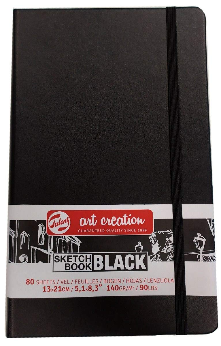 Sketch Book Black ARTCREATION 13X21CM