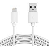 TALK WORKS Fast-Charge Lightning Cable - MFi-Certified for Apple iPhone 13, 12, 11 Pro/Max/Mini, XR, XS/Max, X, 8, 7, 6, 5, S