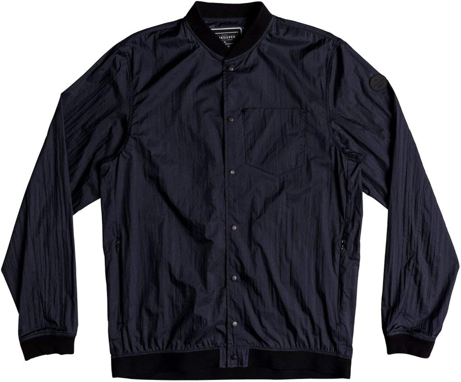 Quiksilver Men's QPAK Bomber Packable Jacket, Blue Nights, XL: Clothing