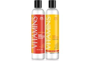 Nourish Beaute Vitamins Premium Shampoo and Conditioner Set for Hair Loss that Promotes Hair Regrowth For Men and Women, 2 Pack, 10 Ounces Each