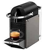 Nespresso Pixie Original Espresso Machine by Breville, Titan