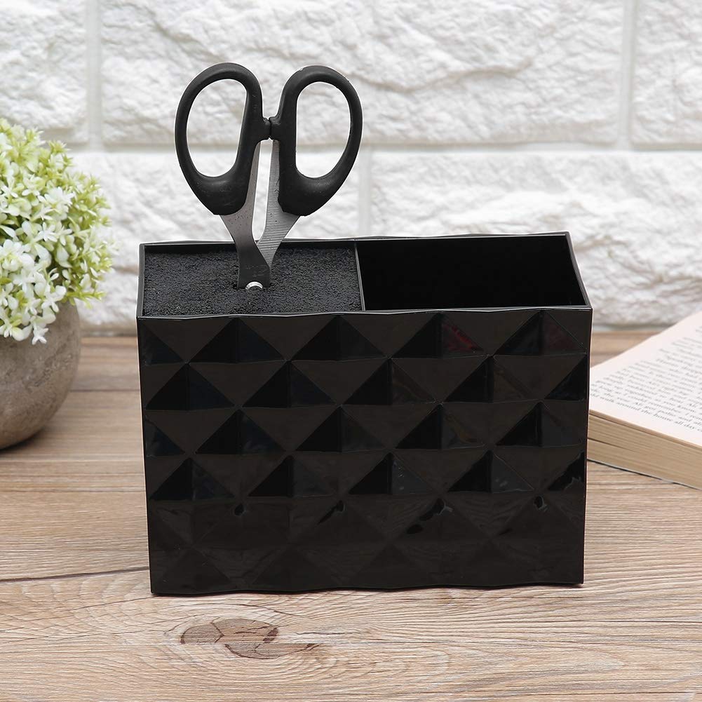 Shear Holder For Groomer, Barber Tools Holder, Professional Salon Scissors Holder Rack, Shear Holder, Modern Hairdressing Combs Clips Desktop Desk Organizer for Hair Clipper Brushes Combs Cl