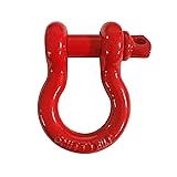 Smittybilt 13047R D-Ring Shackle 3/4" Threaded Pin