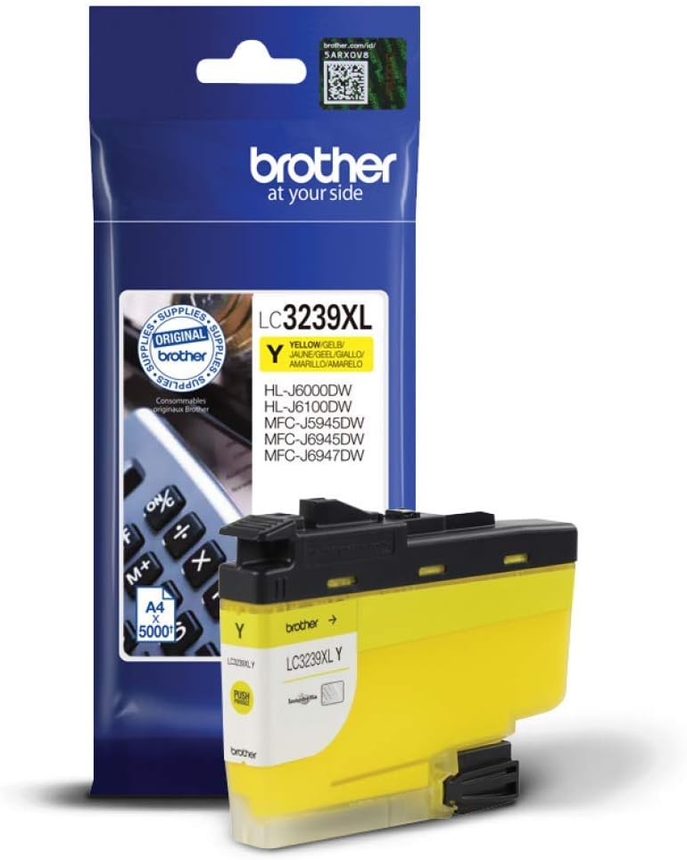 Brother LC-3239XLY Inkjet Cartridge Yellow Ultra High Yield