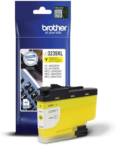 Brother LC-3239XLY Inkjet Cartridge Yellow Ultra High Yield